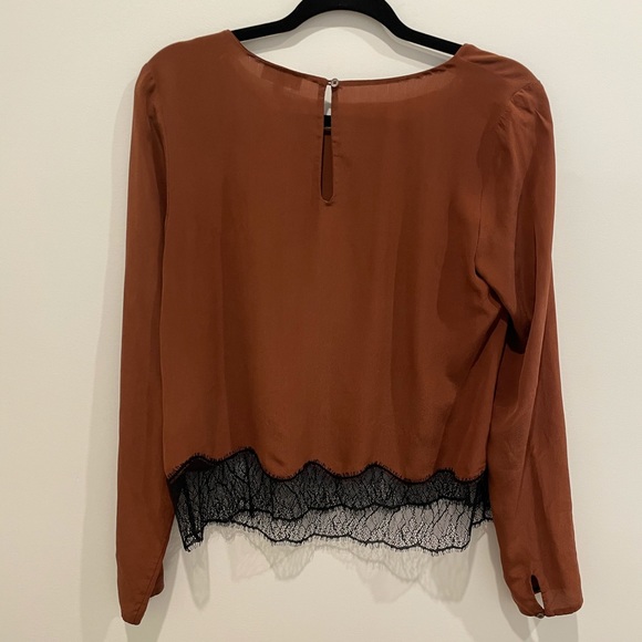 100% Silk Wilfred Blouse - Picture 4 of 10